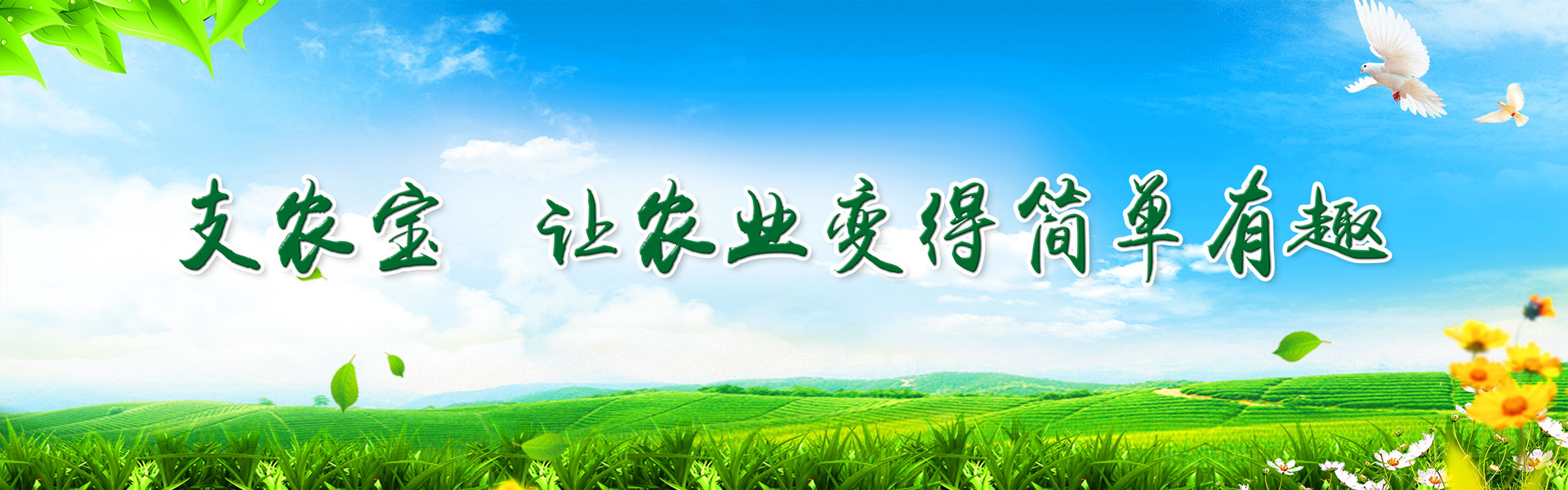 支農(nóng)寶讓農(nóng)業(yè)簡單有趣輪播圖