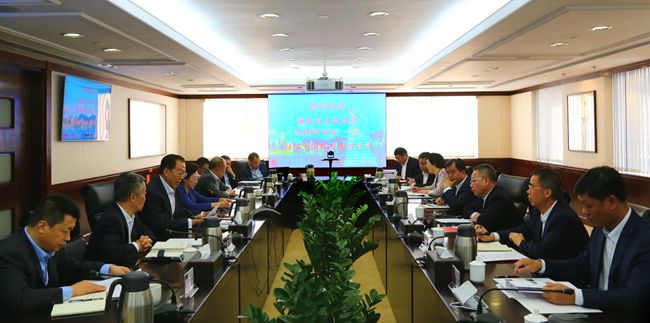 集團主要領(lǐng)導(dǎo)會見海南省人民政府省長沈曉明一行（圖）