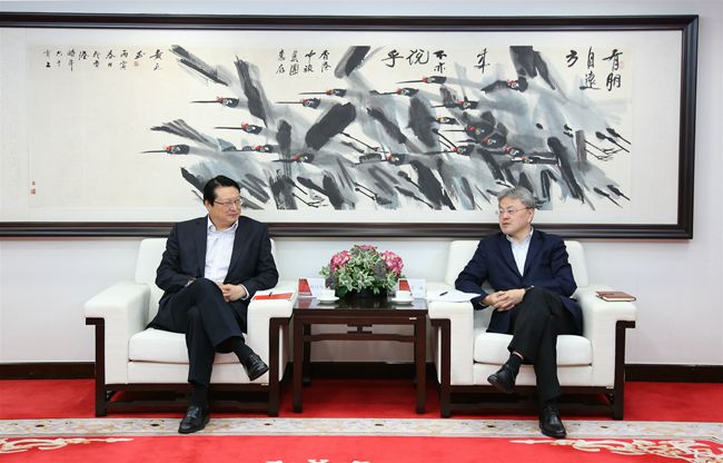 集團與中國船舶重工集團簽署全面戰(zhàn)略合作協議（圖）